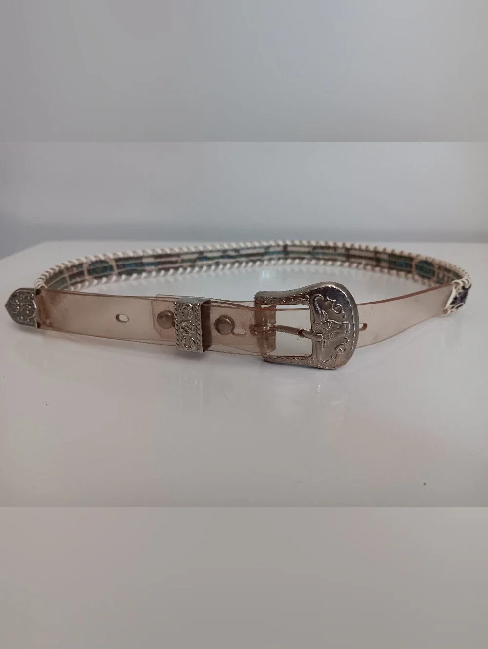 Swatch Beaded Western Inspired Belt